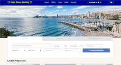 Desktop Screenshot of costablancabooking.com