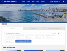 Tablet Screenshot of costablancabooking.com